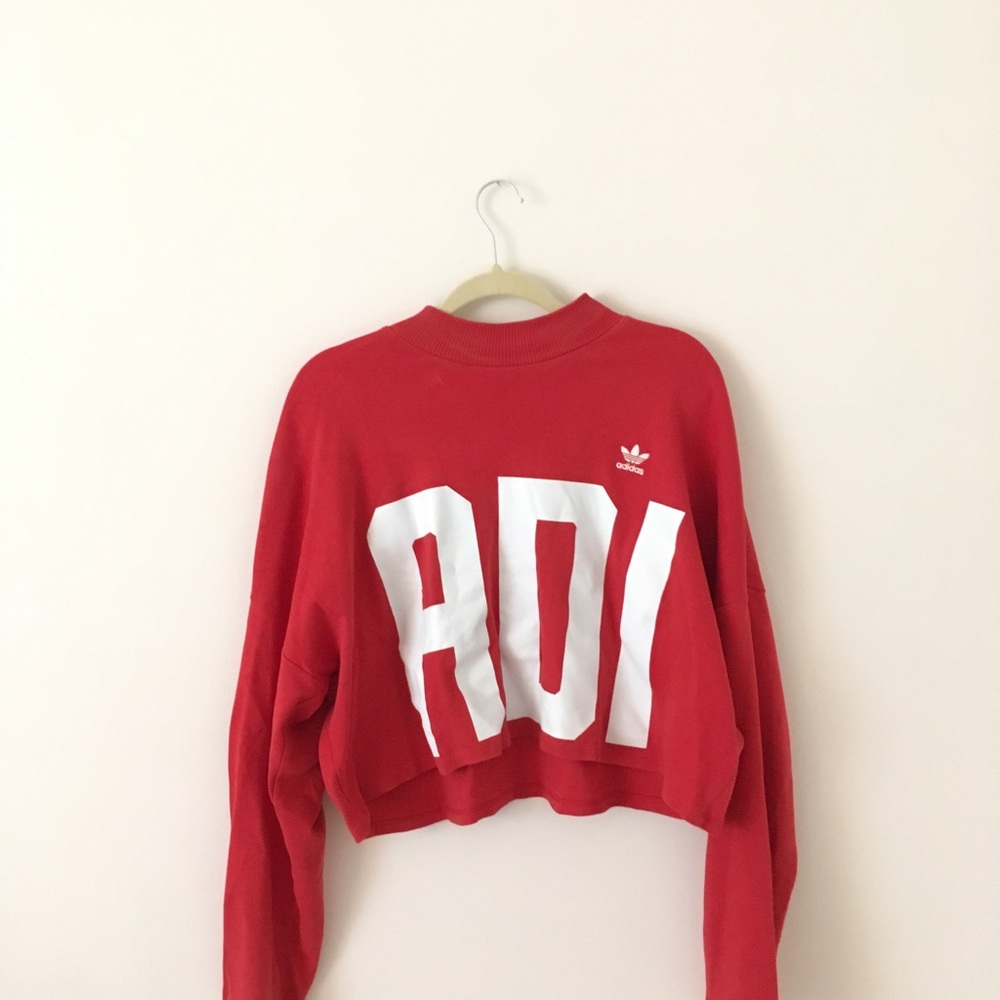 Adidas longsleeve mock neck